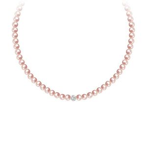 Preciosa Perličkový náhrdelník Velvet Pearl Preciosa 2218 69 obraz