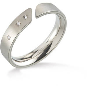 Boccia Titanium Titanový prsten s diamanty 0140-02 56 mm obraz