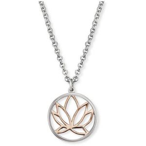 Engelsrufer Stříbrný náhrdelník s lotosovým květem ERN-LILLOTUS obraz