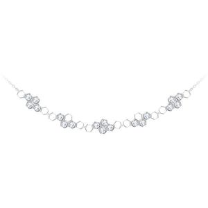 Preciosa Jemný stříbrný náhrdelník Lumina 5300 00 obraz
