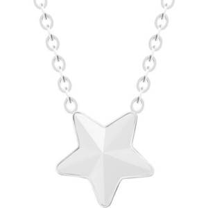 Preciosa Ocelový náhrdelník s matnou hvězdičkou Virgo 7342 10 obraz