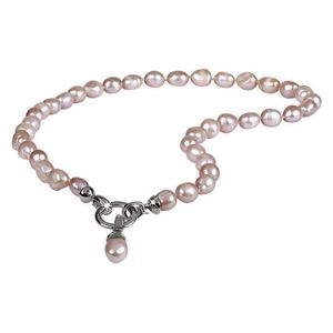 JwL Luxury Pearls Náhrdelník z pravých růžových perel JL0555 obraz