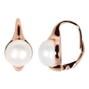 JwL Luxury Pearls Bronzové náušnice s pravými perlami JL0533 obraz