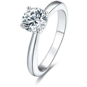 Beneto Stříbrný prsten s krystaly AGG200 54 mm obraz