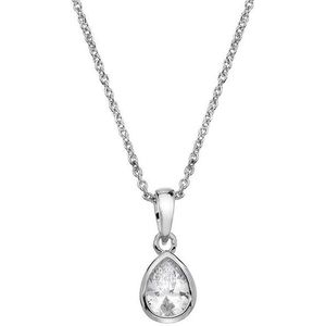 Hot Diamonds Stylový náhrdelník s třpytivým přívěskem Emozioni Acqua Amore EP037 obraz