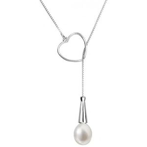 Evolution Group Stříbrný náhrdelník s pravou perlou Pavona 22026.1 obraz