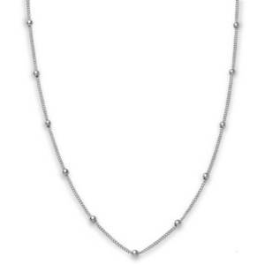 Rosefield Ocelový náhrdelník s kuličkami Iggy JDCHS-J059 obraz