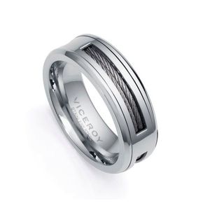 Viceroy Stylový ocelový prsten Magnum 14065A02 60 mm obraz