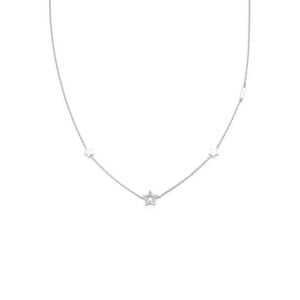 Liu Jo Slušivý ocelový náhrdelník s hvězdami Essential LJ2185 obraz