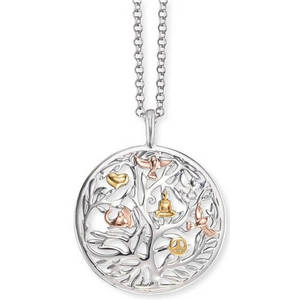 Engelsrufer Stříbrný tricolor náhrdelník Strom života ERN-TREE-TRICO obraz