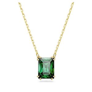 Swarovski Elegantní pozlacený náhrdelník s krystaly Matrix 5677141 obraz