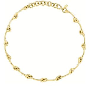 BREIL Fashion pozlacený náhrdelník Tie Up TJ3483 obraz