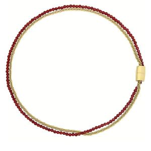 BREIL Dvojitý náhrdelník s achátem Magnetica System TJ3487 obraz