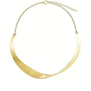 BREIL Moderní pozlacený náhrdelník pro ženy Retwist TJ3458 obraz