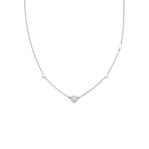 Liu Jo Půvabný ocelový náhrdelník se srdíčky Essential LJ2169 obraz