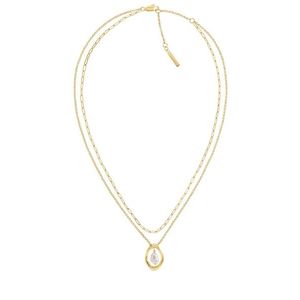Calvin Klein Něžný pozlacený náhrdelník Edgy Pearls 35000559 obraz