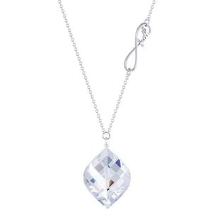 Preciosa Stříbrný náhrdelník s krystalem Faith 6025 00 obraz