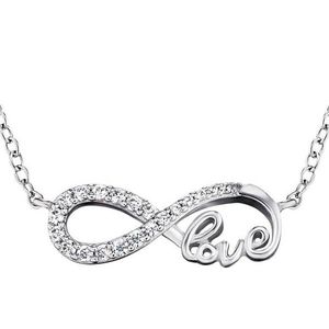 Engelsrufer Stříbrný náhrdelník Infinity se zirkony ERN-LILINF-LOVE obraz
