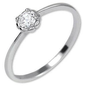 Brilio Silver Stříbrný prsten s krystalem 426 001 00538 04 51 mm obraz
