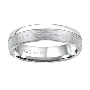 Silvego Snubní stříbrný prsten Paradise pro muže i ženy QRGN23M 47 mm obraz
