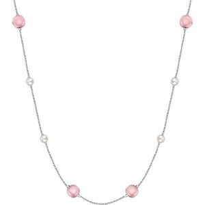 Morellato Stříbrný náhrdelník s perlami Gemma Perla SATC01 obraz
