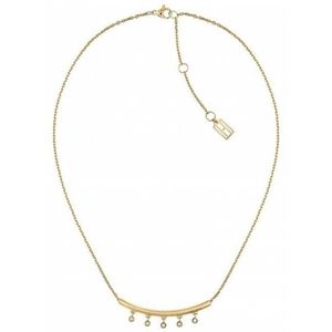 Tommy Hilfiger Elegantní pozlacený náhrdelník s přívěskem TH2780229 obraz