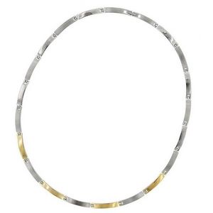 Boccia Titanium Luxusní titanový bicolor náhrdelník 0816-03 obraz