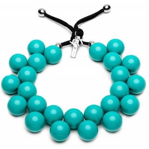 #ballsmania Originální náhrdelník C206 16-5127 Azzurro Ceramica obraz
