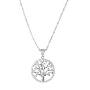 Beneto Stříbrný náhrdelník se stromem života AGS1137/47 (řetízek, přívěsek) obraz