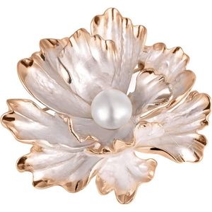 JwL Luxury Pearls Unikátní brož květ 2v1 s pravou perlou JL0573 obraz