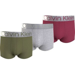 Calvin Klein 3 PACK - pánské boxerky NB3130A-GHM XXL obraz
