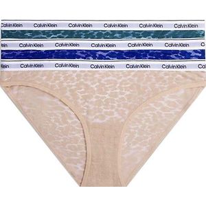Calvin Klein 3 PACK - dámské kalhotky Bikini QD5069E-GP8 M obraz