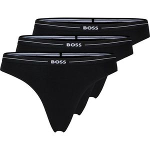 Hugo Boss 3 PACK - dámská tanga BOSS 50510030-001 M obraz