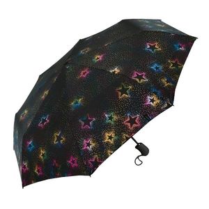 Esprit Dámský skládací deštník Easymatic Light 58656 Multi Metallic obraz