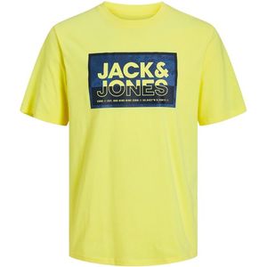 Jack&Jones Pánské triko JCOLOGAN Standard Fit 12253442 Lemon Verbena L obraz