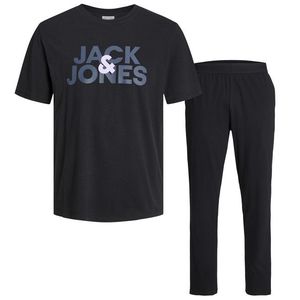 Jack&Jones Pánské pyžamo JACULA Standard Fit 12254994 Black L obraz