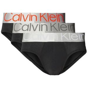 Calvin Klein 3 PACK - pánské slipy NB3129A-GTB XL obraz