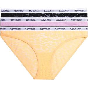 Calvin Klein 3 PACK - dámské kalhotky Bikini QD5069E-GP9 XS obraz