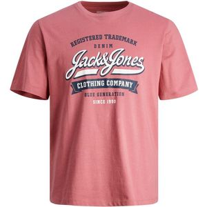 Jack&Jones Pánské triko JJELOGO Standard Fit 12246690 Mesa Rose L obraz