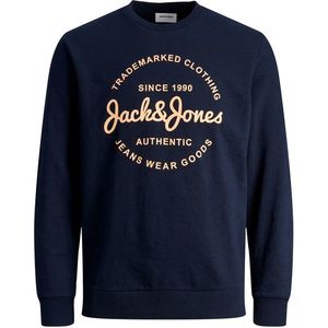 Jack&Jones Pánská mikina JJFOREST Standard Fit 12248002 Navy Blazer L obraz