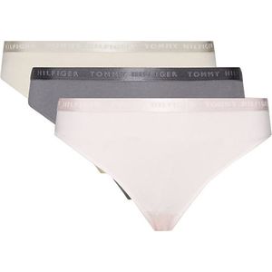 Tommy Hilfiger 3 PACK - dámské kalhotky Bikini UW0UW04329-0R4 XS obraz