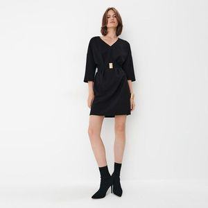 Mohito - Mini šaty s opaskem - Černý obraz