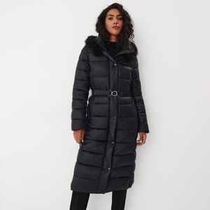 Mohito - Dlouhý kabát s kapucí - Černý obraz