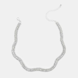 Mohito - Elegantní náhrdelník - Stříbrná obraz