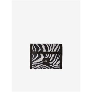 Černo-bílá dámská peněženka se zvířecím vzorem O'Neill POCKETBOOK WALLET obraz