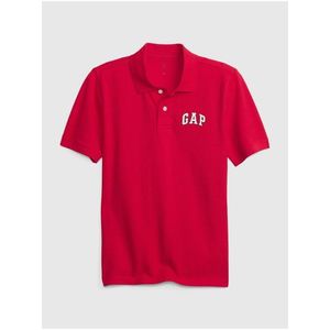 Červené klučičí tričko GAP Logo obraz