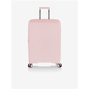Růžový dámský cestovní kufr Heys Airlite M Blush obraz