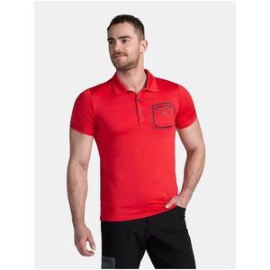 Červené pánské sportovní polo tričko Kilpi GIVRY obraz
