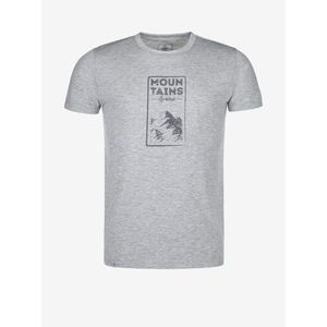 Světle šedé pánské funkční tričko Kilpi GAROVE-M obraz