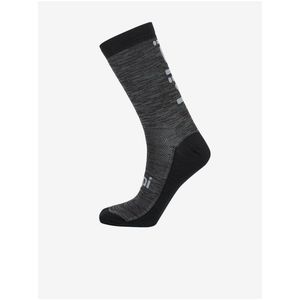 Černo-šedé unisex sportovní ponožky Kilpi BORENY obraz